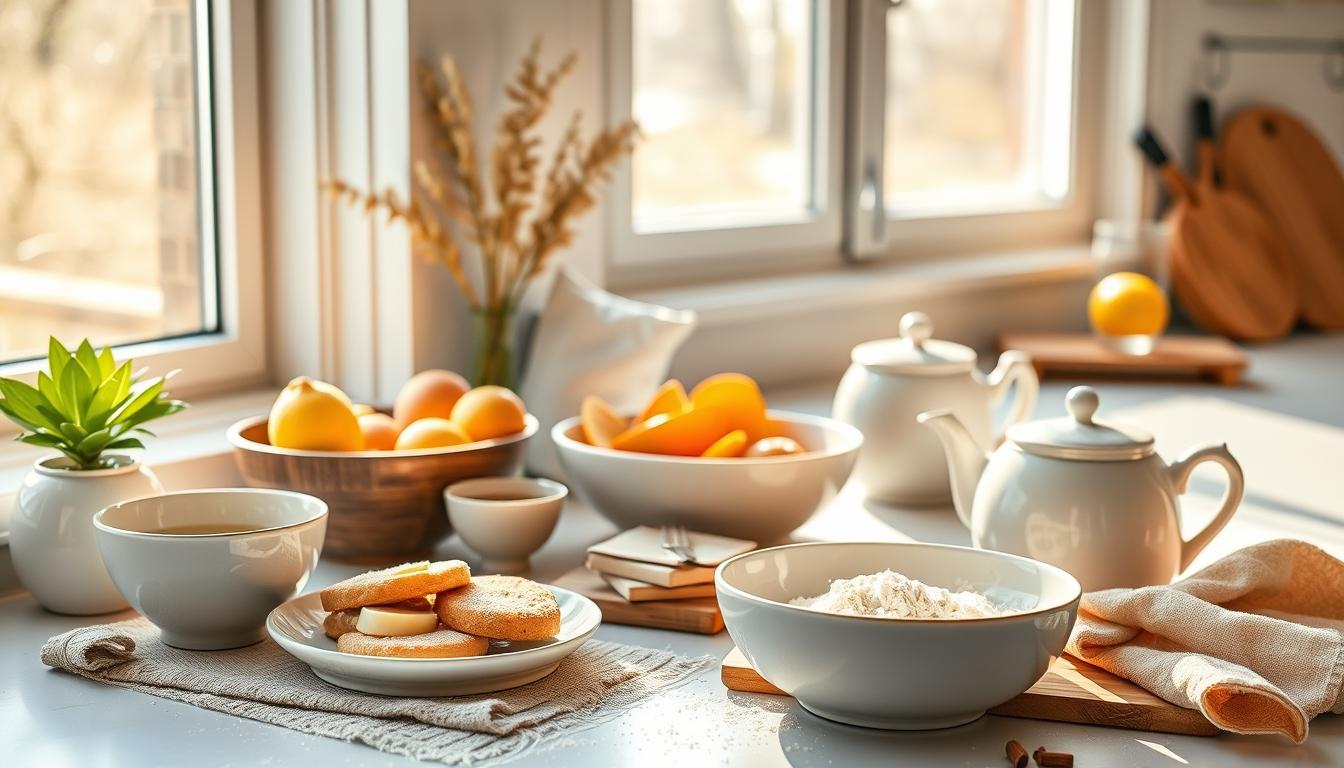 Homemade baking and desserts