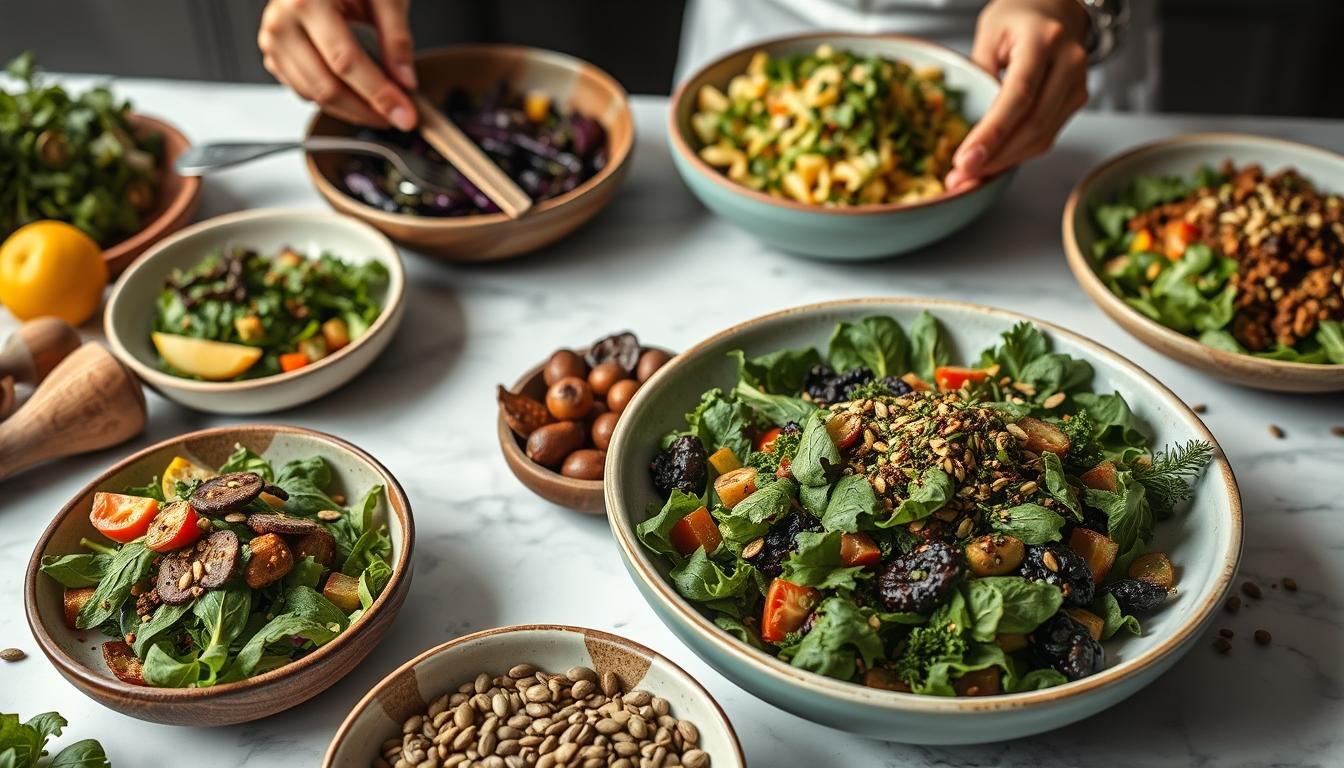 Home cook preparing ingredients in the kitchen