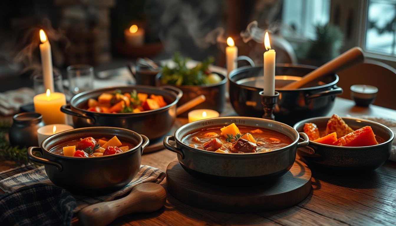 Measured baking ingredients prepared on a counter